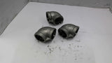 90-Degree Threaded Pipe Elbow Lot of 3