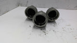 90-Degree Threaded Pipe Elbow Set of 3