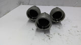 90-Degree Threaded Pipe Elbow Set of 3
