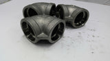 90-Degree Threaded Pipe Elbow Set of 3