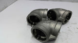 90-Degree Threaded Pipe Elbow Set of 3