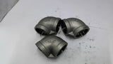 90-Degree Threaded Pipe Elbow Set of 3
