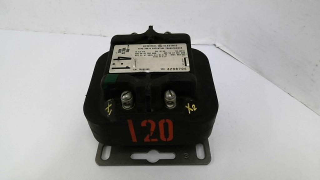 General Electric 760X34G6 JVA-O Transformer 0.6KV 50-400HZ PRI Volts 480 4:1