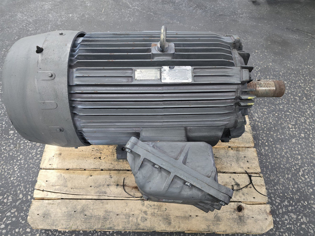 Toshiba B1006YLF4AM01 100 Hp AC Motor 1200 Rpm 6P 230/460 Volts 444T Frame