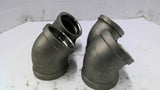 MB-CF8M 45-Degree Elbow Pipe Fitting Set of 4