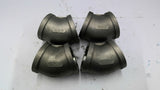 MB-CF8M 45-Degree Elbow Pipe Fitting Set of 4
