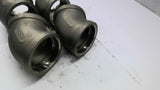 MB-CF8M 45-Degree Elbow Pipe Fitting Set of 4