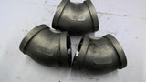 MB-CF8M 45-Degree Elbow Pipe Fitting Set of 3