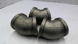 MB-CF8M 45-Degree Elbow Pipe Fitting Set of 3