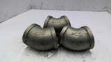 MB-CF8M 45-Degree Elbow Pipe Fitting Set of 3