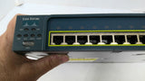 Cisco Catalyst WS-C2950-12 Network Switch 200-240V 0.5AMP 50-60HZ 12VDC