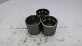 1 1/2 Stainless Steel Pipe Coupling Lot of 3