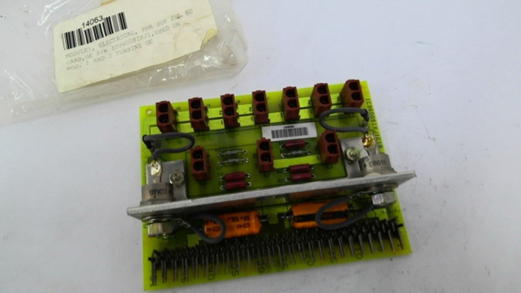 GE IC3600SIXJ1C1B Power Supply Card