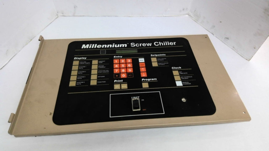 York Millennium Screw Chiller Control Display Panel