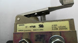 Omron ZC-W255 Limit Switch 0.25AMP 250VDC