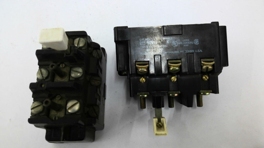 Allen Bradley 815-B0V16 Overload Relay 600VAC Lot Of 2