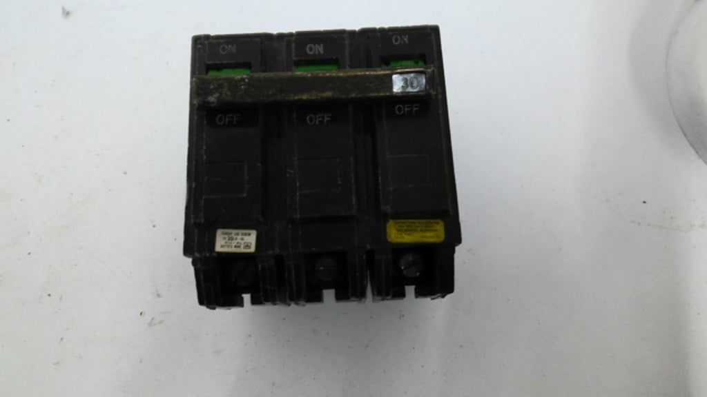 General Electric LP-278 HACR 30AMP 3-Pole Circuit Breaker