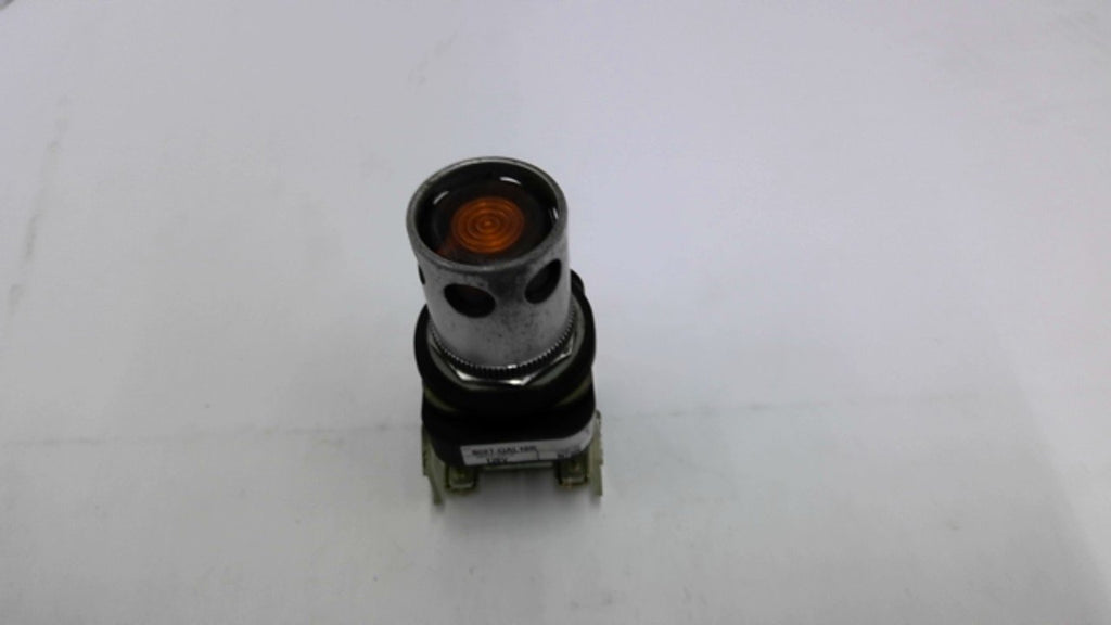 Allen Bradley 800T-QALIOR Illuminated Push Button Switch Amber