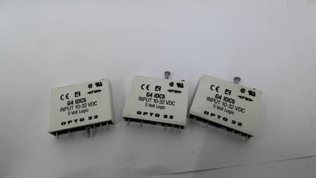 Opto G4 IDC5 Digital DC Input Module 10-32VDC 5 Volt Logic Lot Of 3
