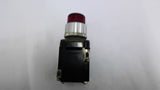 Allen Bradley 800T-PT16 Illuminated Push Button Switch Red