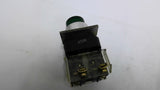 Allen Bradley 800T-QBL10GD1 Illuminated Push Button Switch Green