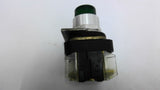 Allen Bradley 800T-QBL10GD1 Illuminated Push Button Switch Green