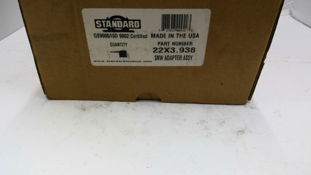 Standard 22x3.938 SNW Adapter Sleeve Assembly