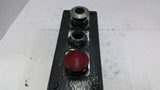 3-Hole Pushbutton Enclosure Steel Type