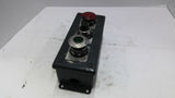 3-Hole Pushbutton Enclosure Steel Type