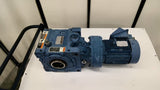 Sm-Cyclo LHYMS08-4A120YB-Y1-249 Hollowshaft Gearmotor 249:1 7Rpm 3/4Hp 230/460V