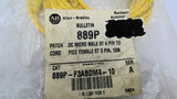 Allen Bradley 889P-F3ABDM4-10 DC Micro Yellow Patch Cord 300W