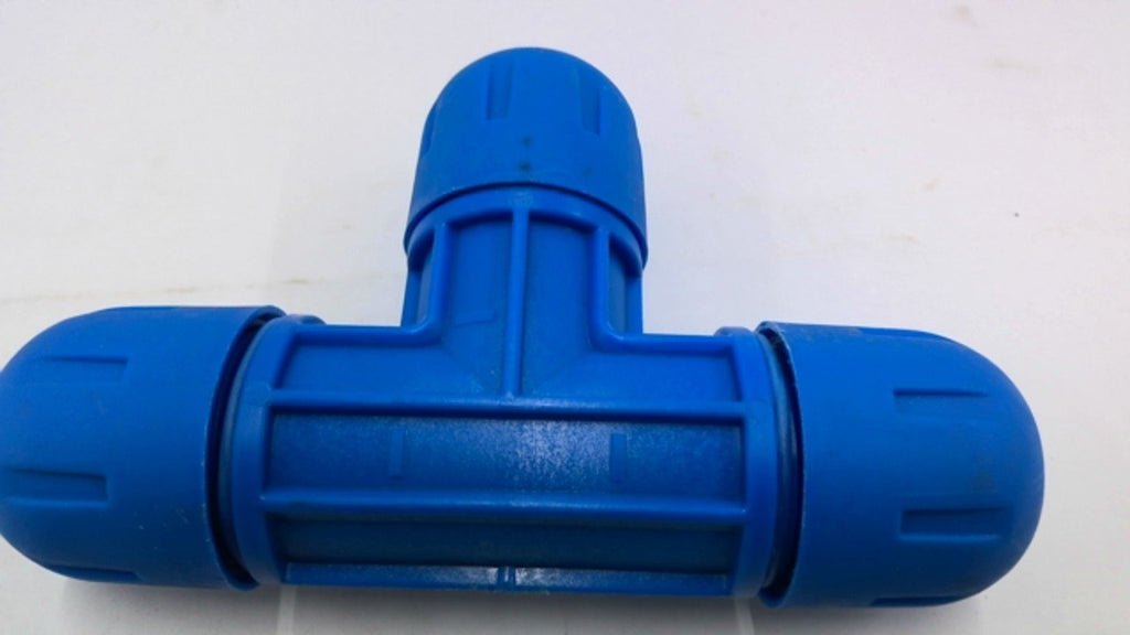 Rapid Air F2005X Fast Pipe Tee Fitting 1"