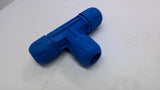 Rapid Air F2005X Fast Pipe Tee Fitting 1"
