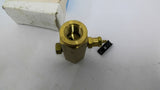 Deltrol Fluid Products F-25-B Brass Flow Control Valve 3/8" NPT