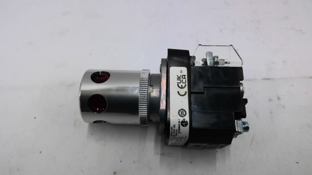 Allen-Bradley 800T-PA16R Illuminated Red Button with extended head guard