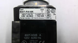 Allen-Bradley 800T-PA16R Illuminated Red Button with extended head guard