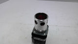 Allen-Bradley 800T-PA16R Illuminated Red Button with extended head guard