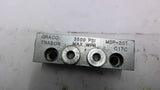 Graco Trabon MSP-20T Modular Divider Valve Block 3500PSI