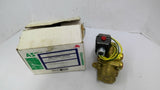 ASCO EFHT8344G072 Red-Hat II Solenoid Valve 10-125PSI 10.1Watts 3/8" Pipe