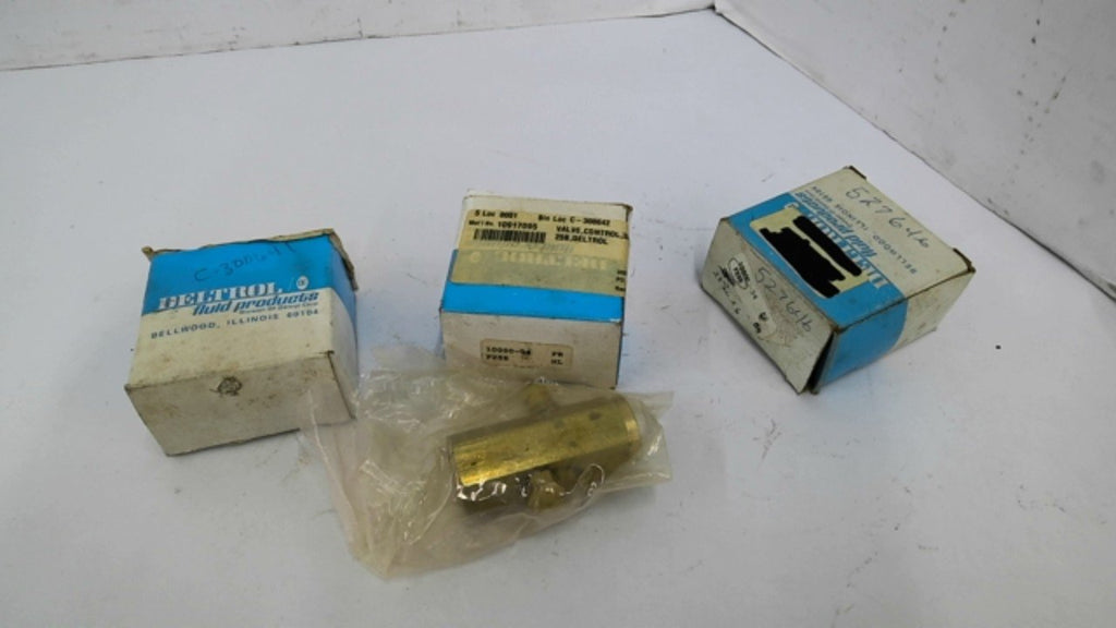 Deltrol F25B Flow Control Valve Lot Of 3