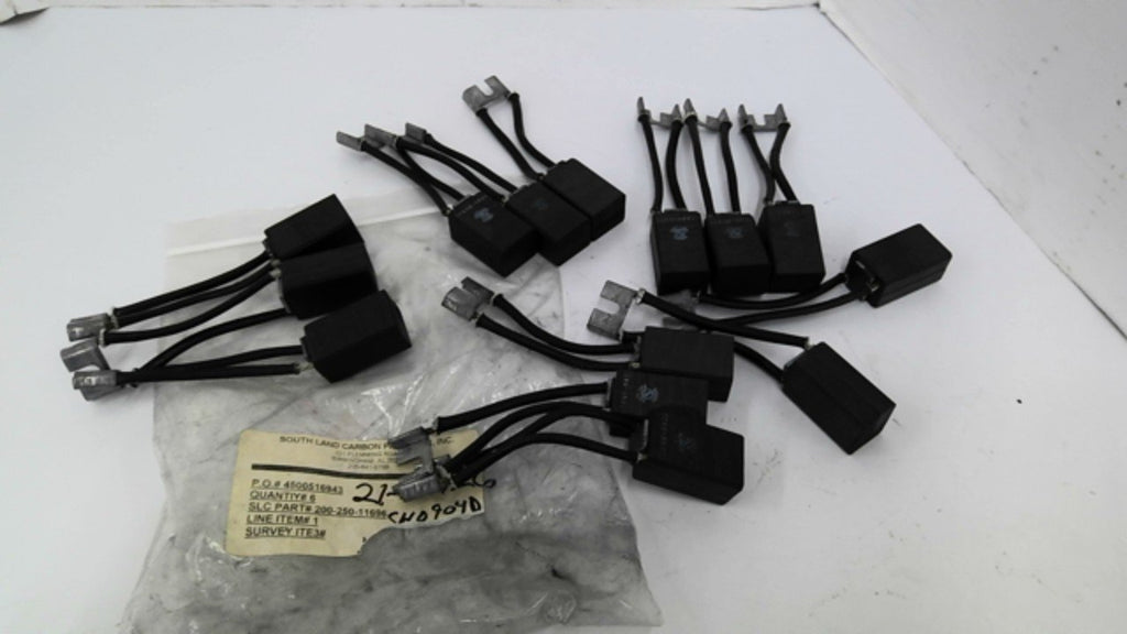 South Land Carbon 20-25-1169 Motor Brushes Lot Of 14
