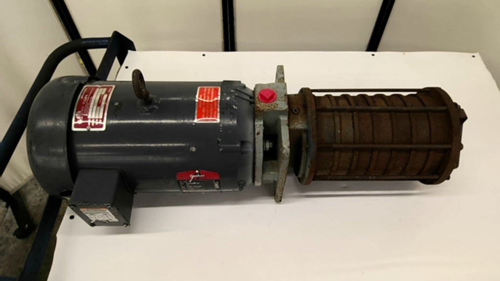 Gusher MSC4-8-500FJ Vertical 8 Stage Immersion Pump 5Hp 175Gpm 208-230/460V 3Ph