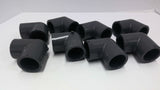 Lasco PVC Schedule 90 degree elbow fitting Lot of 8