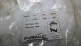 Harwall ADL NBR Radial Shaft Seals 6 1/2" x 7 1/2" x 1/2" Lot of 4