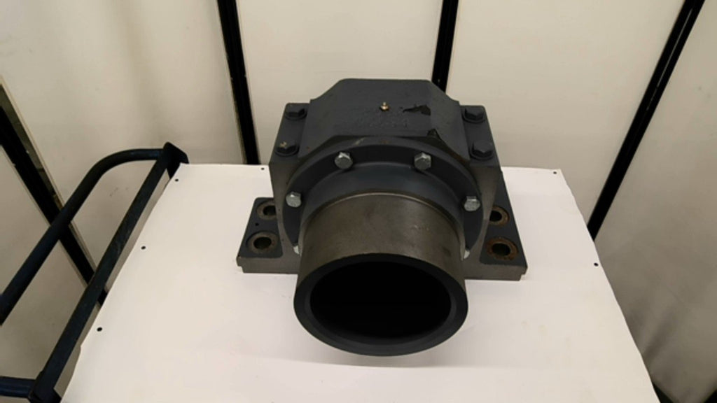 Heavy Duty Split Pillow Block Bearing Housing With Drum Roll 5 Bolt Frame Base