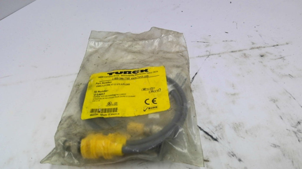 Turck VBRS 4.4-2RK 4T-0.310.3/51569 Eurofast Cordset