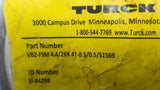 Turck VB2-FSM 4.4/2RK 4T-0.5/0.5/S1569 Twin Junction Splitter Cordset