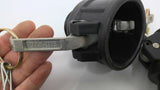 Tough-Tite B150 Polypropylene Camlock Coupling 1 1/2" With Cotter Keys Lot Of 3