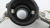 Tough-Tite B150 Polypropylene Camlock Coupling 1 1/2" With Cotter Keys Lot Of 3