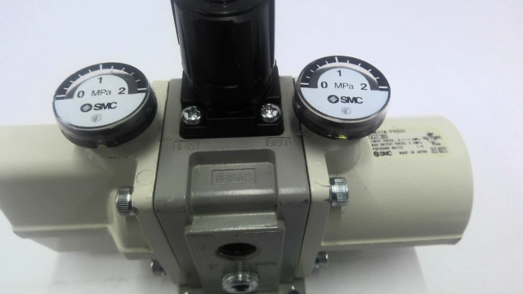 SMC VBA11A F02GN Pneumatic Booster Regulator